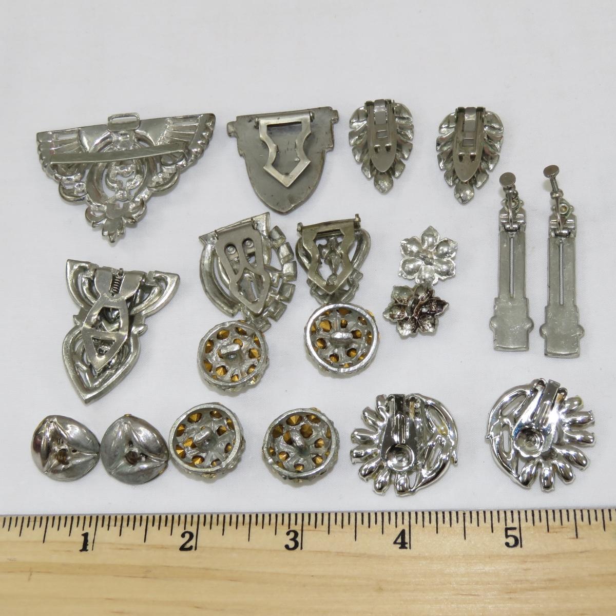 Edwardian to Vintage Paste & Rhinestone Jewelry