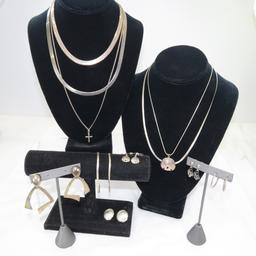 Assorted Sterling Silver Jewelry