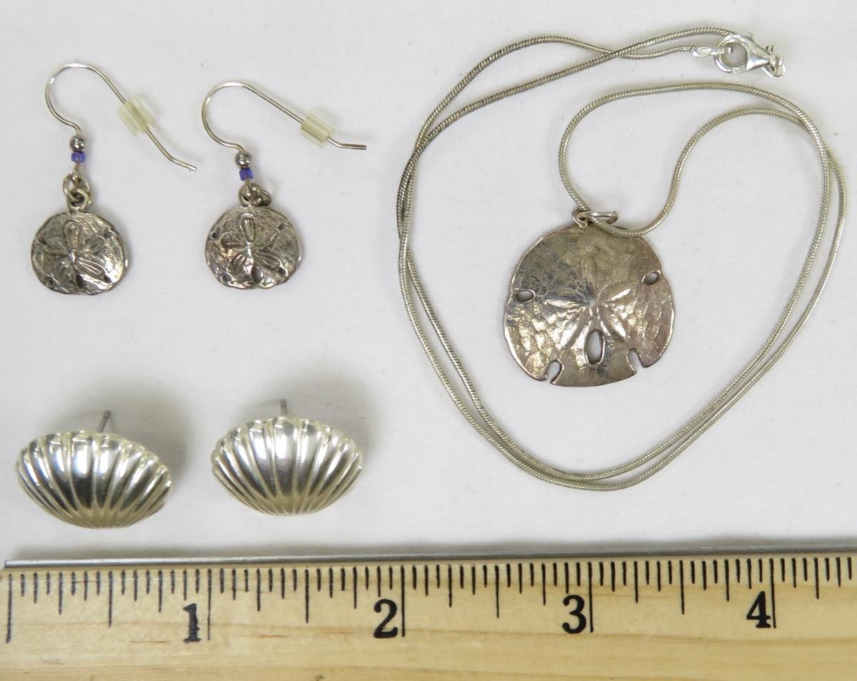 Assorted Sterling Silver Jewelry