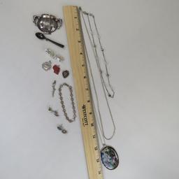 Assorted Sterling Silver jewelry