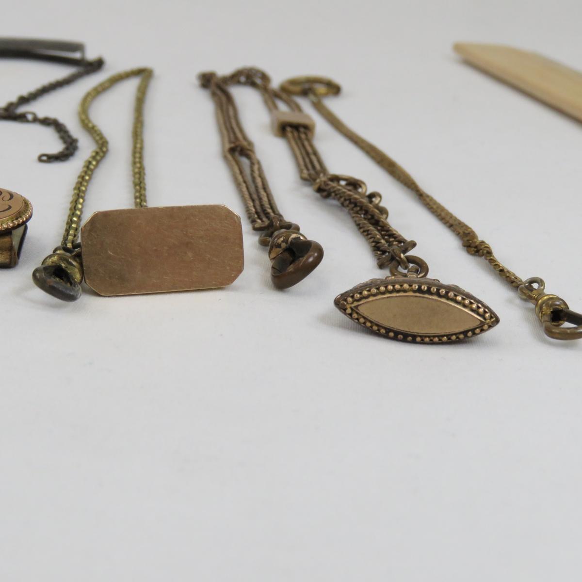 Antique Watch Chains and Fobs Wear & Repair