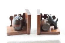 My Pet Scottie Dogs Wooden Bookends