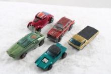 5 Hot Wheels Redlines 1967, 1969, 1975