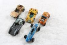 5 Hot Wheels Redlines 1968 Winnipec, 1967 Custom