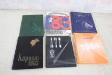 H.S. & College Yearbooks MN, S/C, Iowa & CA