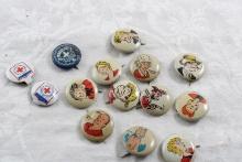 Kellogg's PEP Pins, Red Cross & Lutheran Pins