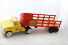 Structo Pressed Steel Tractor & Trailer