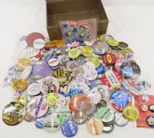 Vintage Political and Other Pin Backs