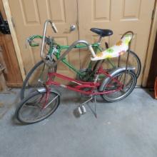 Schwinn 10 Speed & Girls Banana Seats Bike