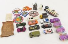 Vintage Hot Wheels with 2 Redlines & other toys
