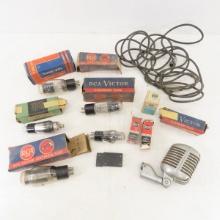 RCA Victor Electron Tubes, Microphone & More