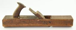 Lot #367 - Olsen Brothers 19th Century wooden hand plane, T. Banbury 19th Century wooden finishing