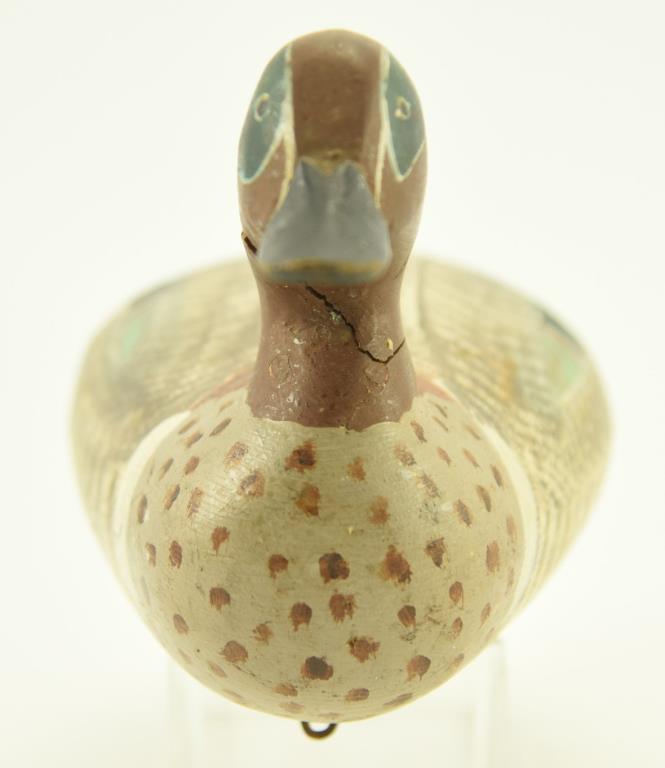 Lot #328 - Paul Gibson, Havre de Grace, MD Green Wing-Teal Drake original paint A27 CPH019