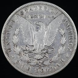 1881-CC U.S. Morgan silver dollar