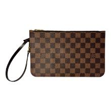 Authentic estate Louis Vuitton Damier Ebene Pouchette