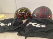 2 Helmets (1 Small, 1 Medium)