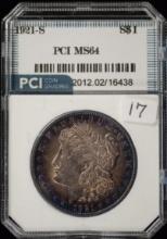 1921-S Morgan Dollar PCI MS-64