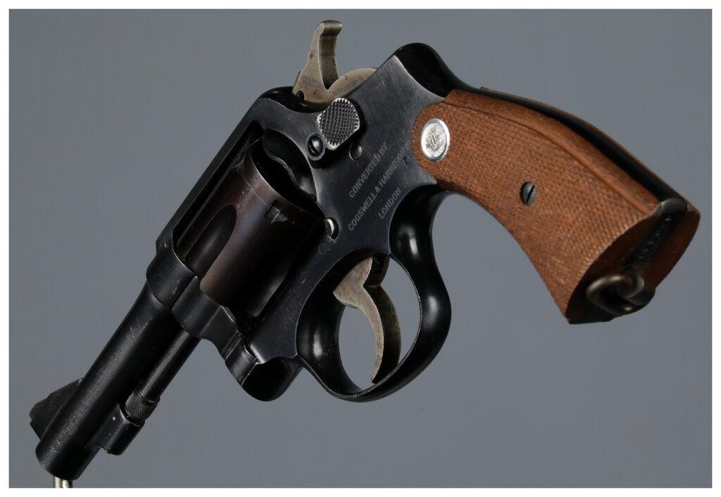 Two Smith & Wesson Double Action Revolvers