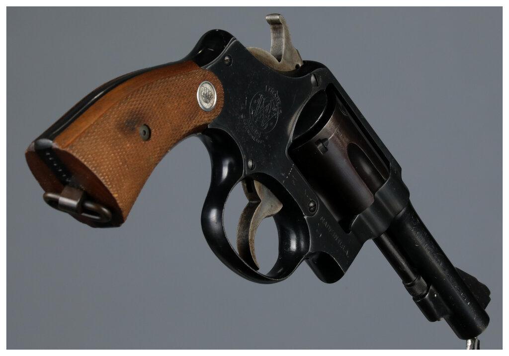 Two Smith & Wesson Double Action Revolvers