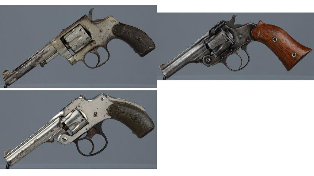 Three Double Action Revolvers