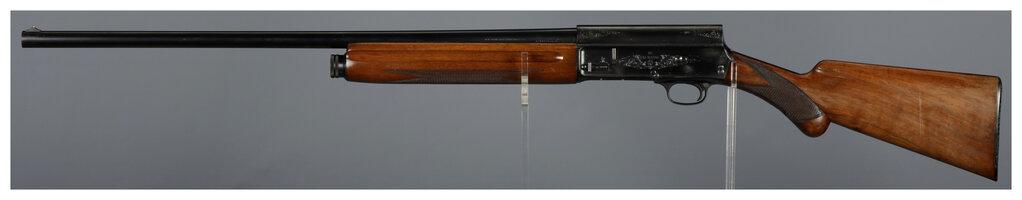Belgian Browning Auto 5 Semi-Automatic Shotgun