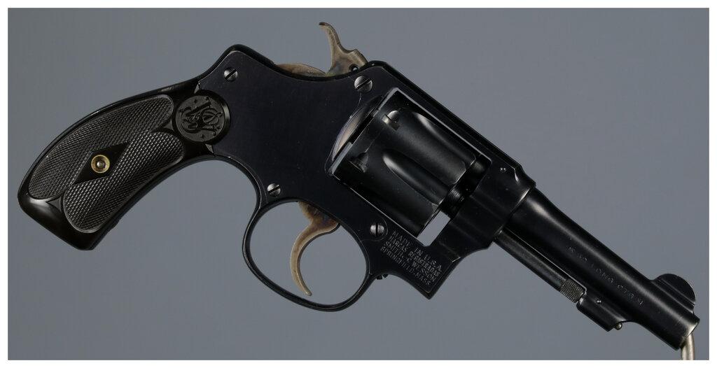 Two Smith & Wesson Double Action Revolvers