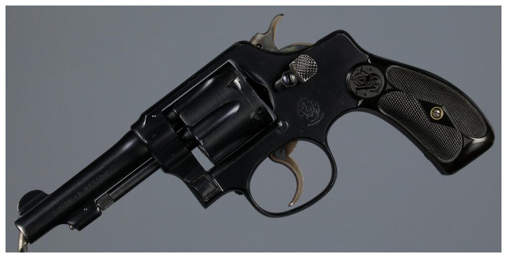 Two Smith & Wesson Double Action Revolvers