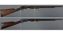 Two Winchester Slide Action Rifles