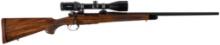 Silver Inlaid Mauser Standard Modell Rifle with Swarovski Scope