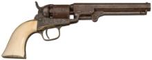 S.D. Burchard Inscribed Engraved Colt Model 1849 Pocket Revolver
