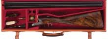 Engraved David McKay Brown Round Action Double Barrel Shotgun