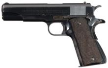 Pre-World War II Colt Government Model National Match Pistol