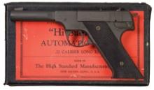 U.S. Property Marked High Standard U.S.A. Model H-D Pistol