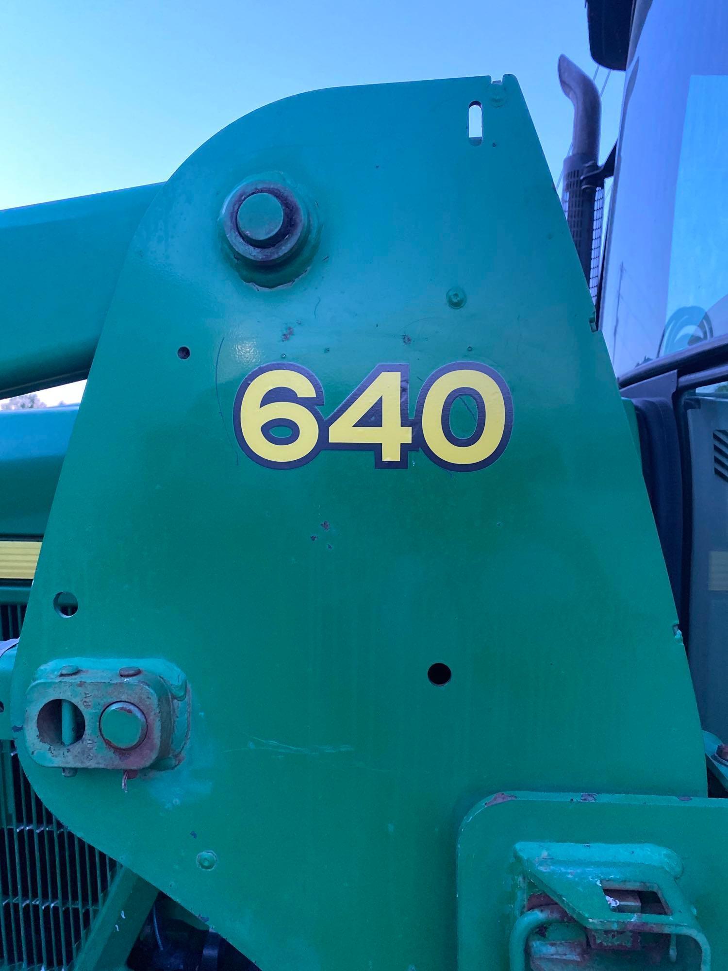 John Deere 6410 Tractor w/640 Loader