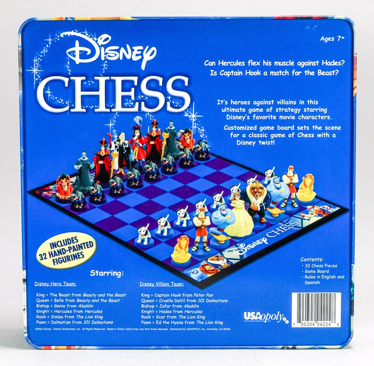 Disney Collector's Edition Chess Set