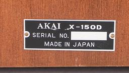 AKAI Solid State X-150 "Custom Deck" X-150D