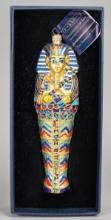 Sarcophagus - Treasures of Tut Ornament Collection - Franklin Mint