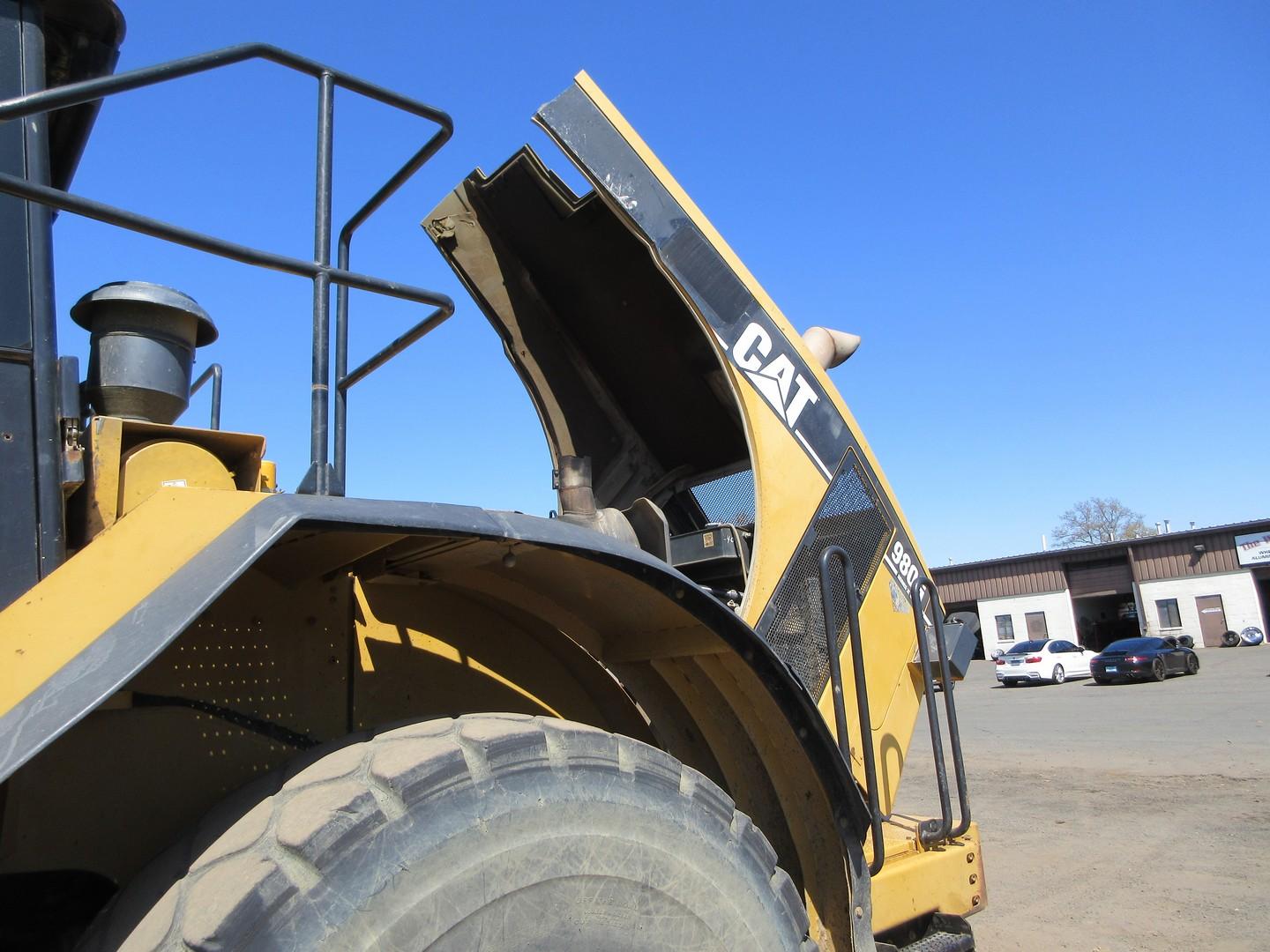 2003 Caterpillar 980G Rubber Tire Wheel Loader