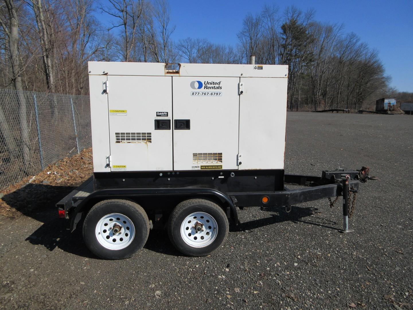 2015 Multiquip DCA45SS1U4F Tow Behind Generator