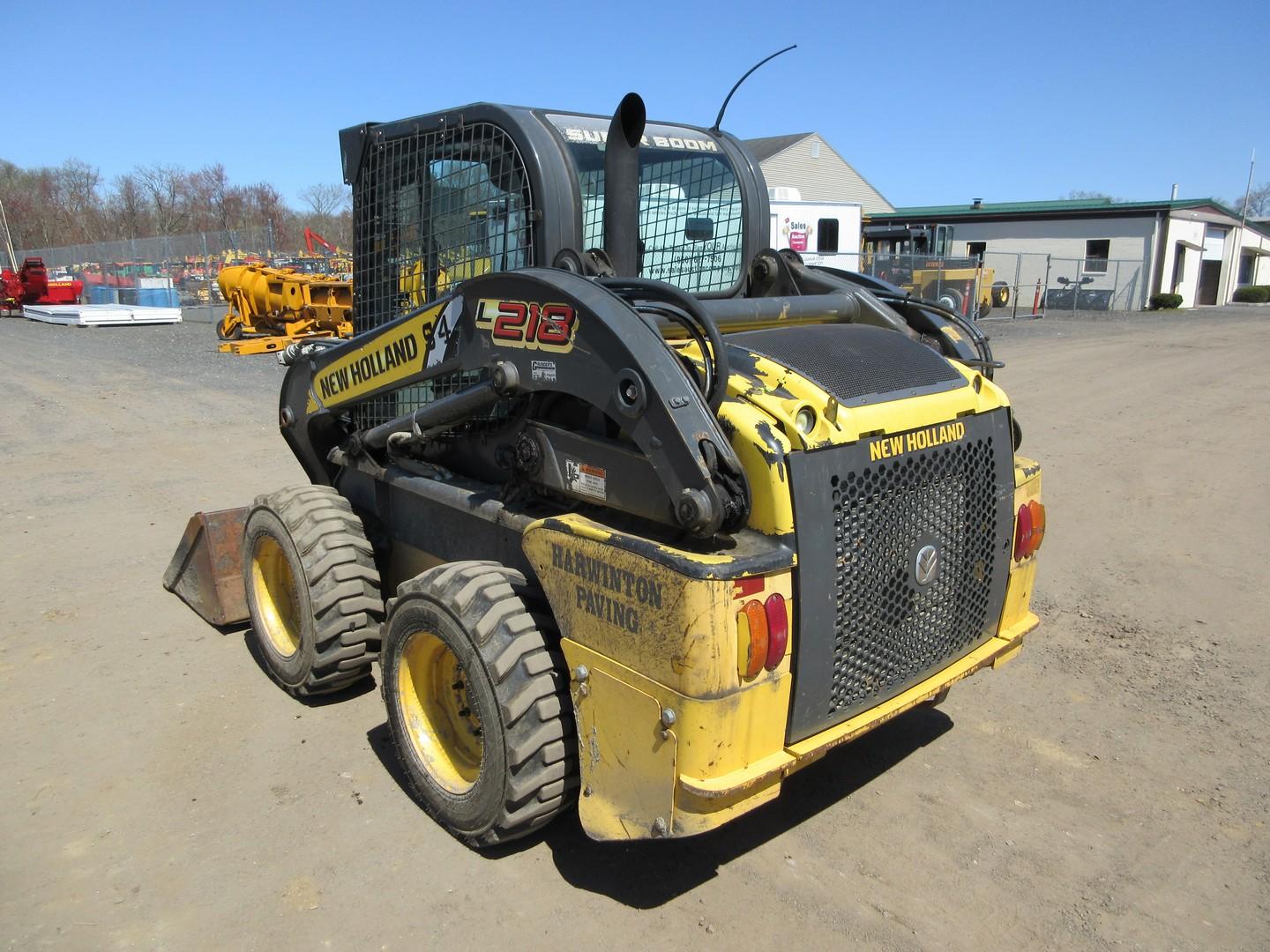 2013 New Holland L218 Skid Steer