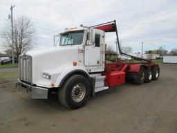 1995 Kenworth T800 Tri/A Rolloff Truck