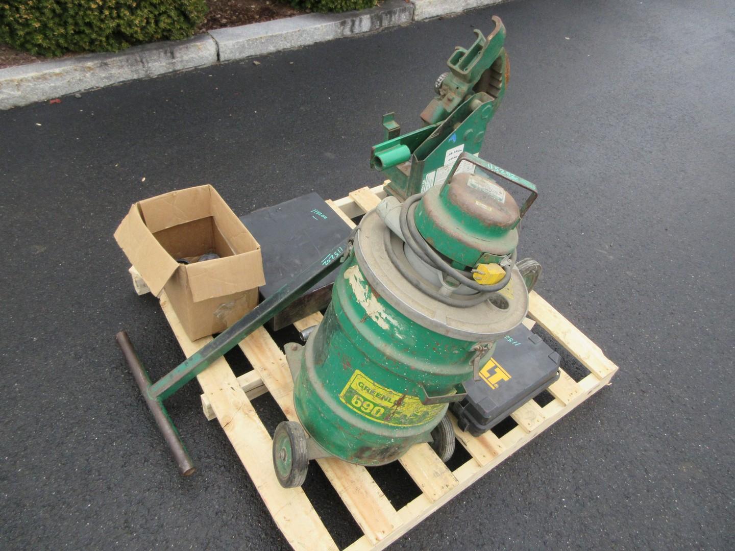 Greenlee Conduit Bender, Shop Vac,