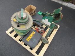 Greenlee Conduit Bender, Shop Vac,