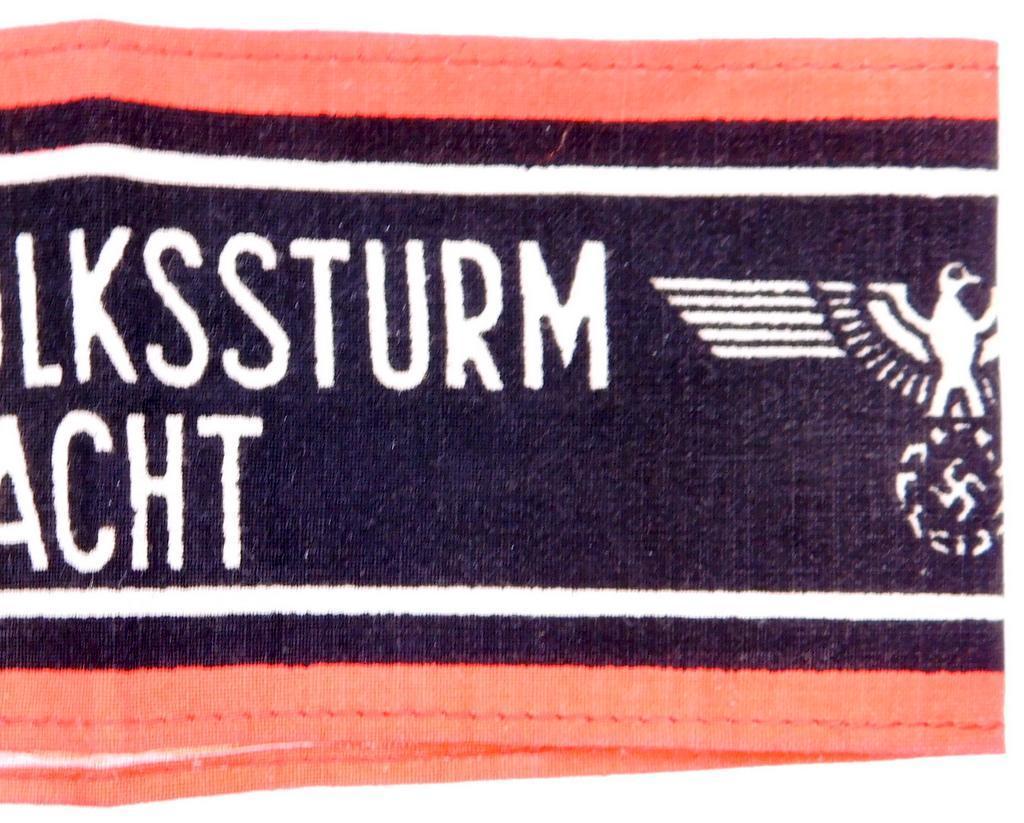 German WWII DEUTSCHER VOLKSSTURM WEHRMACHT Arm Band