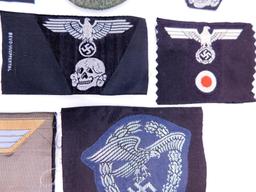 Group of (11) German WWII Military Cloth Insignia