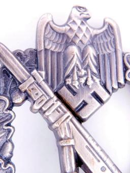 German WWII Army Silver Infantry Assault Badge