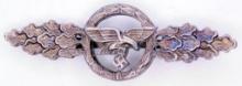 German WWII Luftwaffe Silver Transport Flight Clasp