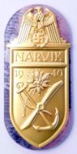 German WWII Naval Kriegsmarine NARVIK 1940 Sleeve Shield