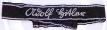 German WWII LAH ADOLF HITLER EM Cuff Title