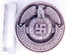 German WWII Waffen SS Officers Belt Buckle